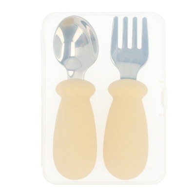 Tutete Talheres de Aprendizagem Amarelo Sun