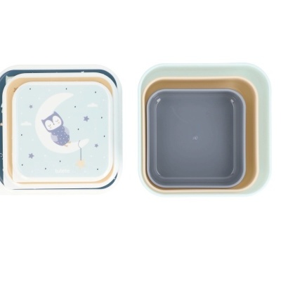 Tutete Conjunto 3 Caixas para Alimentos Magical Forest Tutete Conjunto 3 Caixas para Alimentos Magical Forest