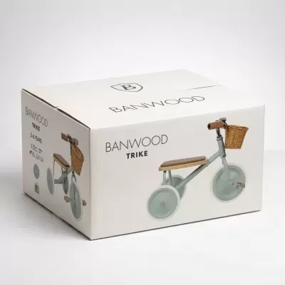 BANWOOD Triciclo Vintage Clássico Verde