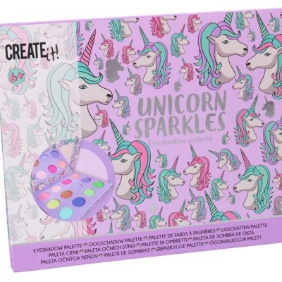 Create It! Paleta de Sombras Infantil Unicórnios