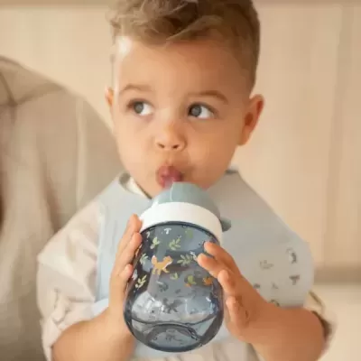 Little Dutch Copo com Palhinha Mio 300ml Forest Friends