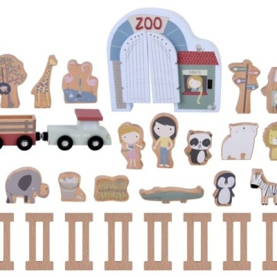 Little Dutch Traintrack Zoo - Railway Collection