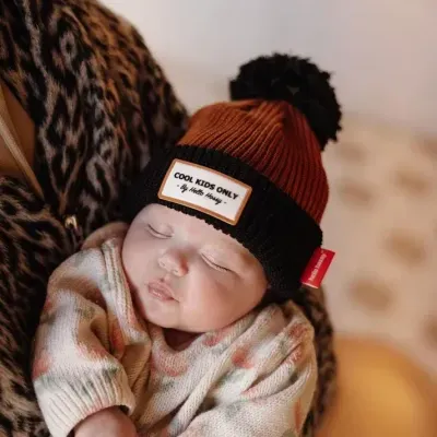 Hello Hossy Gorro Criança Block Blacky