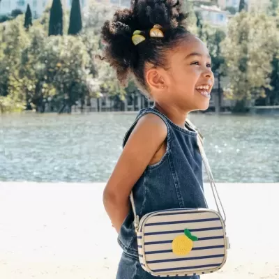 RockaHula Saco Infantil Limão às Riscas
