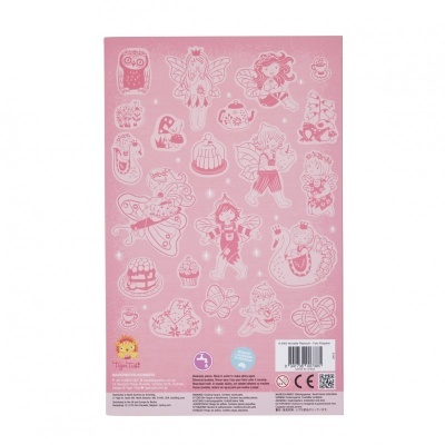 Tiger Tribe Livro de Autocolantes Reutilizáveis Reino das Fadas