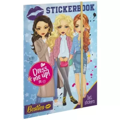 Besties Livro de Stickers "Dress Me Up"