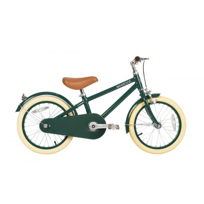 BANWOOD Bicicleta Clássica Vintage 16" Verde Escuro