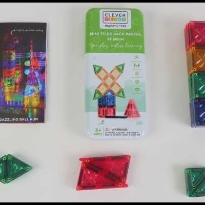 Cleverclixx Jogo Magnético de Viagem 28 Peças