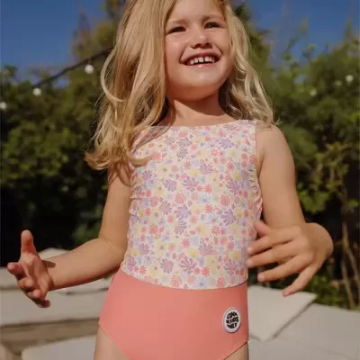 Hello Hossy Fato de Banho Retro Flowers UPF50+