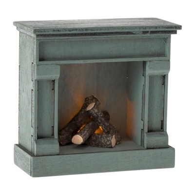 Maileg Lareira para Ratinhos Azul Maileg Lareira para Ratinhos Azul