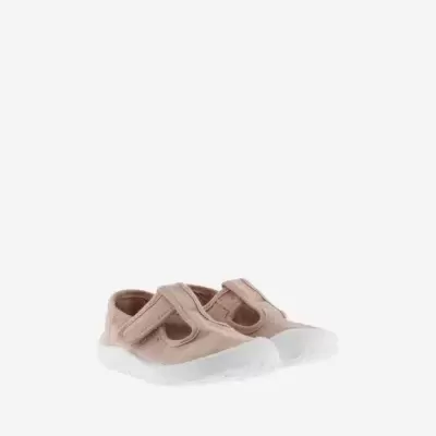 Victoria Shoes Sandália Barefoot Bosco Lona Ballet