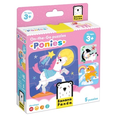 Banana Panda On-the-Go Puzzles Ponies