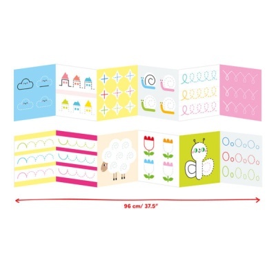 Banana Panda 2x Livros de Colorir Longo Linhas 4+ anos