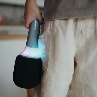 Kidywolf Kidymic  Microfone - Azul