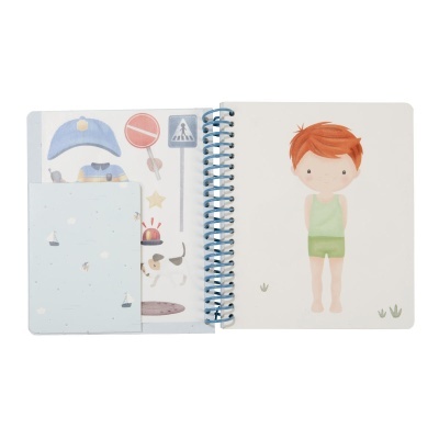 Little Dutch Livro Dress Me UP -Jim and Friends