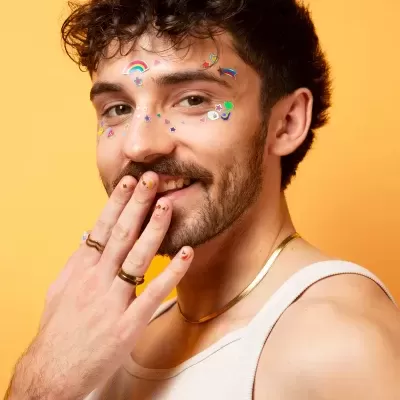 OMY Stickers Para Rosto - Kawaii