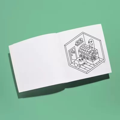 OMY Livro de Colorir Bobbie Goods Cozy Art Paris