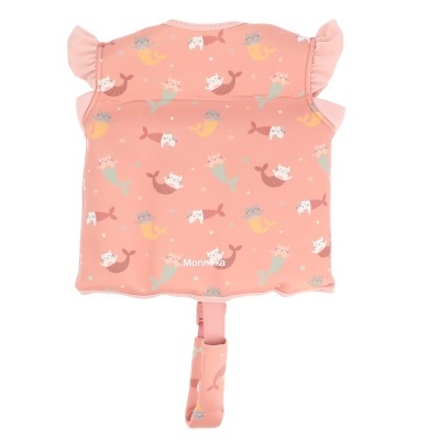 Monnëka Colete Flutuador Mermaid Cats Learning