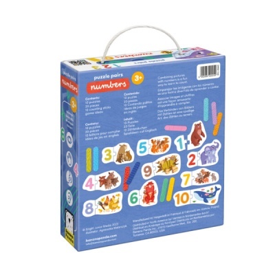 Banana Panda Puzzle Pares e Números + 3 Anos