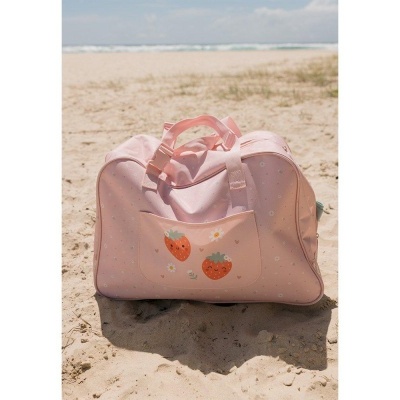 Monnëka Saco de Praia com Rede Anti-Areia – Morangos