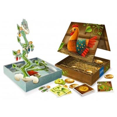 Jogos de Tabuleiro Contos Infantis João Pé De Feijão