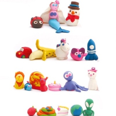 Tutti-Frutti - Potes individuais Plasticina Perfumada