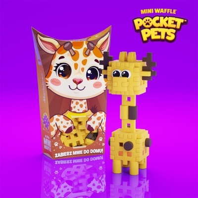 Marioinex Mini Waffle - Pocket Pets Girafa