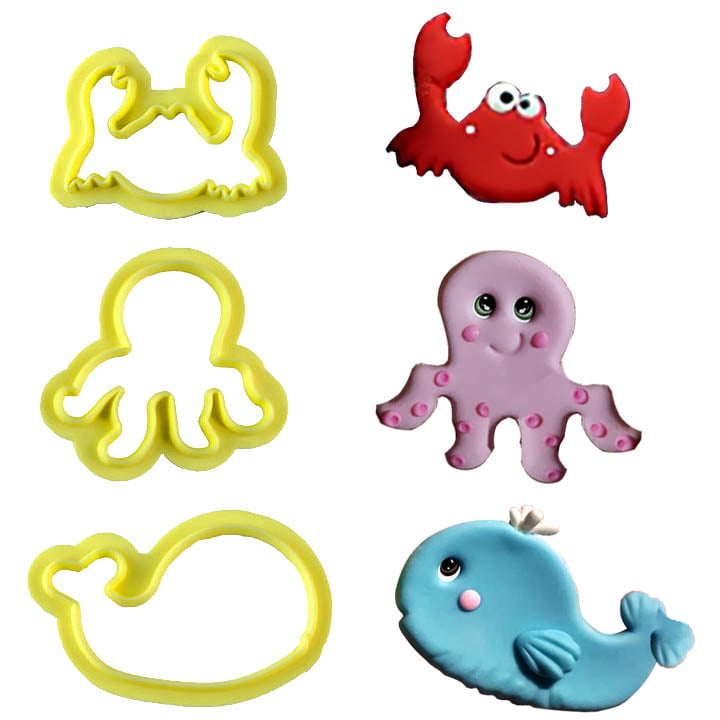 CORTANTES CARANGUEJO, BALEIA, POLVO