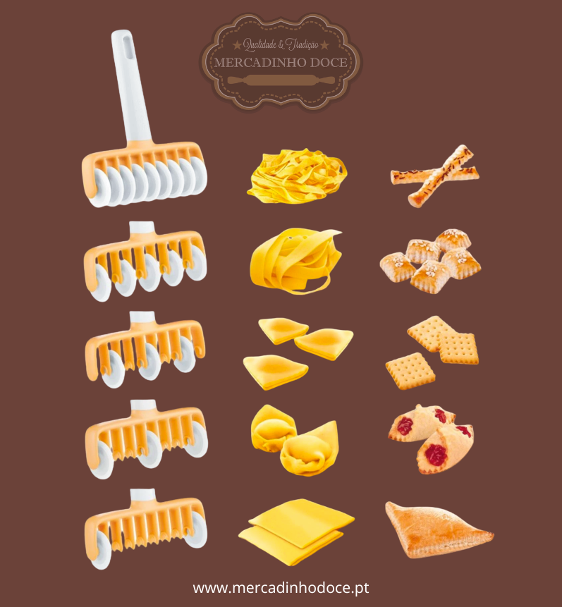 CORTADOR ROLO MASSA LISO 16.5CM