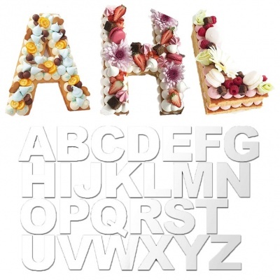 MOLDE PLASTICO LETRAS 26UNID 19CM