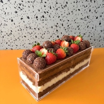 FORMA ACRILICA (3mm) SLICE CAKE 35X10X10