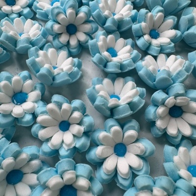 MIMINHOS - MINI MARGARIDAS - FLORES EM AÇUCAR