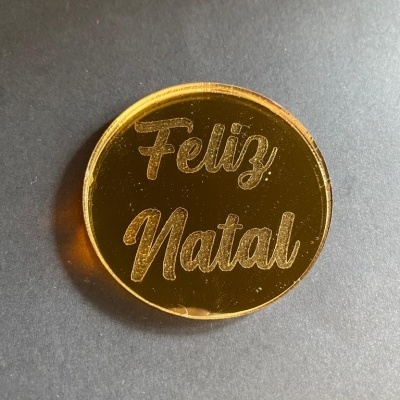 TAGS ACRILICO FELIZ NATAL