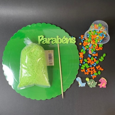 KIT BOLO DINOSSAUROS