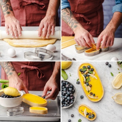 FORMA OVAL MICROPERFURADA 10X6X2CM