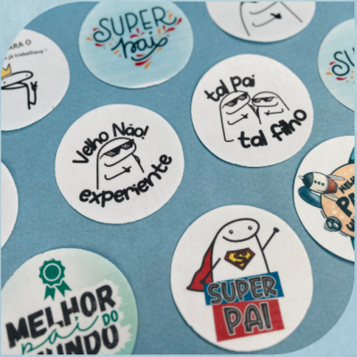 PLACA HOSTIA DIA DO PAI