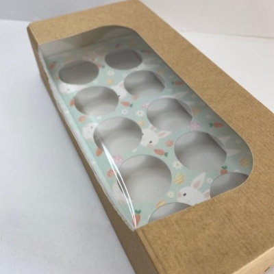 CAIXA KRAFT 10 BRIGADEIROS PASCOA