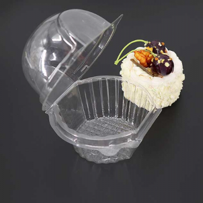 EMBALAGEM PLASTICA 1 CUPCAKES 6.5cm