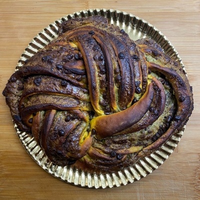 KIT BOLO REI DE PISTACHIO E CHOCOLATE +/-1.1KG