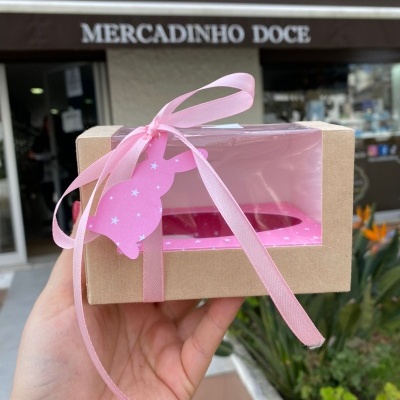 CAIXA CARTÃO COM JANELA PARA OVO 150GR