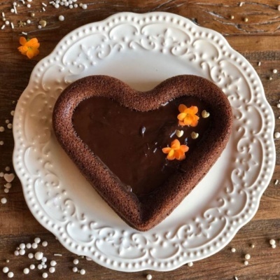 FORMA PISCINA CORAÇÃO 17x18CM