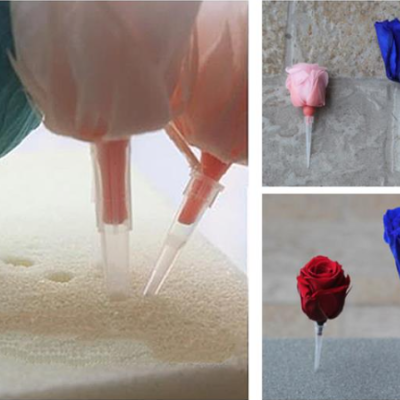 TUBO FLORES GRANDE Ø14MM 6UNID