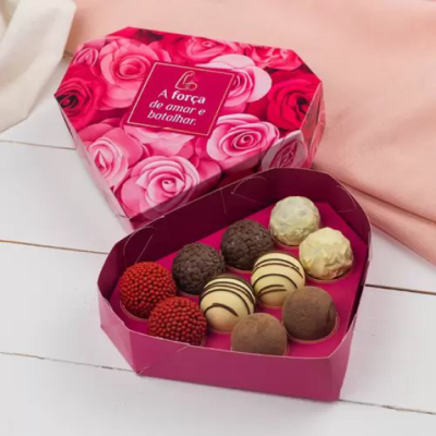 CAIXA DIAMANTE AMOR 10 DOCES