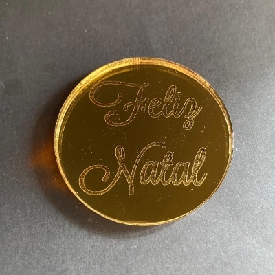 TAGS ACRILICO FELIZ NATAL