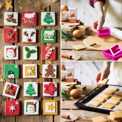 CORTANTE QUADRADO PLASTICO 3U   3,5 - 5 - 7 x 2,2 h cm