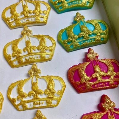 COROAS EM AÇÚCAR 5CM