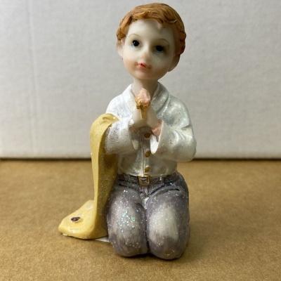 MENINO DE COMUNHÃO COM/SEM CALICE 8CM