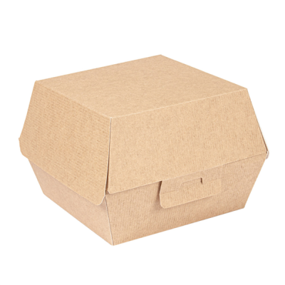 CAIXA HAMBURGUER KRAFT 14,4x13,6x9,2 CM