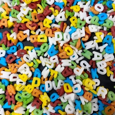 LETRAS COLORIDAS 50GR