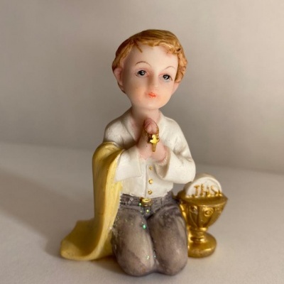 MENINO DE COMUNHÃO COM/SEM CALICE 8CM